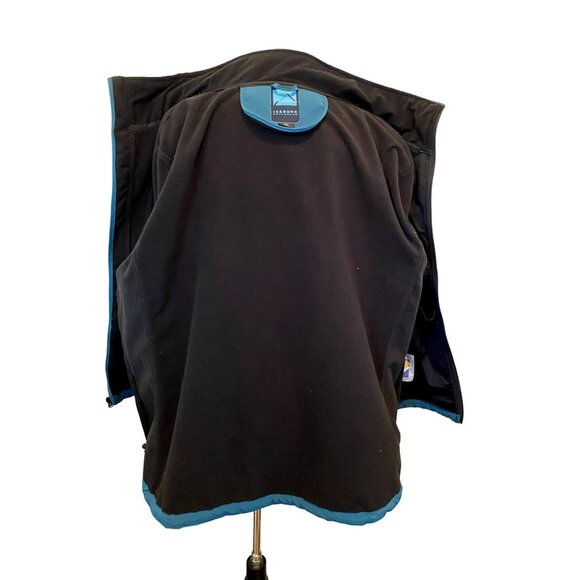 Iceberg Outerwear Jacket Men 2XL Blue Green Windproof Waterproof Soft Shell - Picture 13 of 13